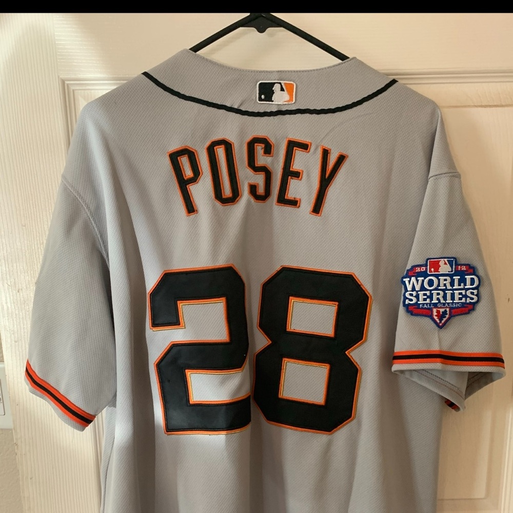 Special edition World Series SF giants Posey Jersey